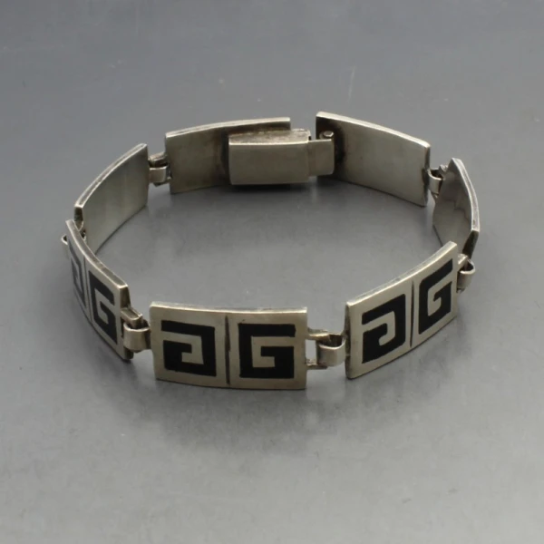 Mexico Taxco Silver Bracelet